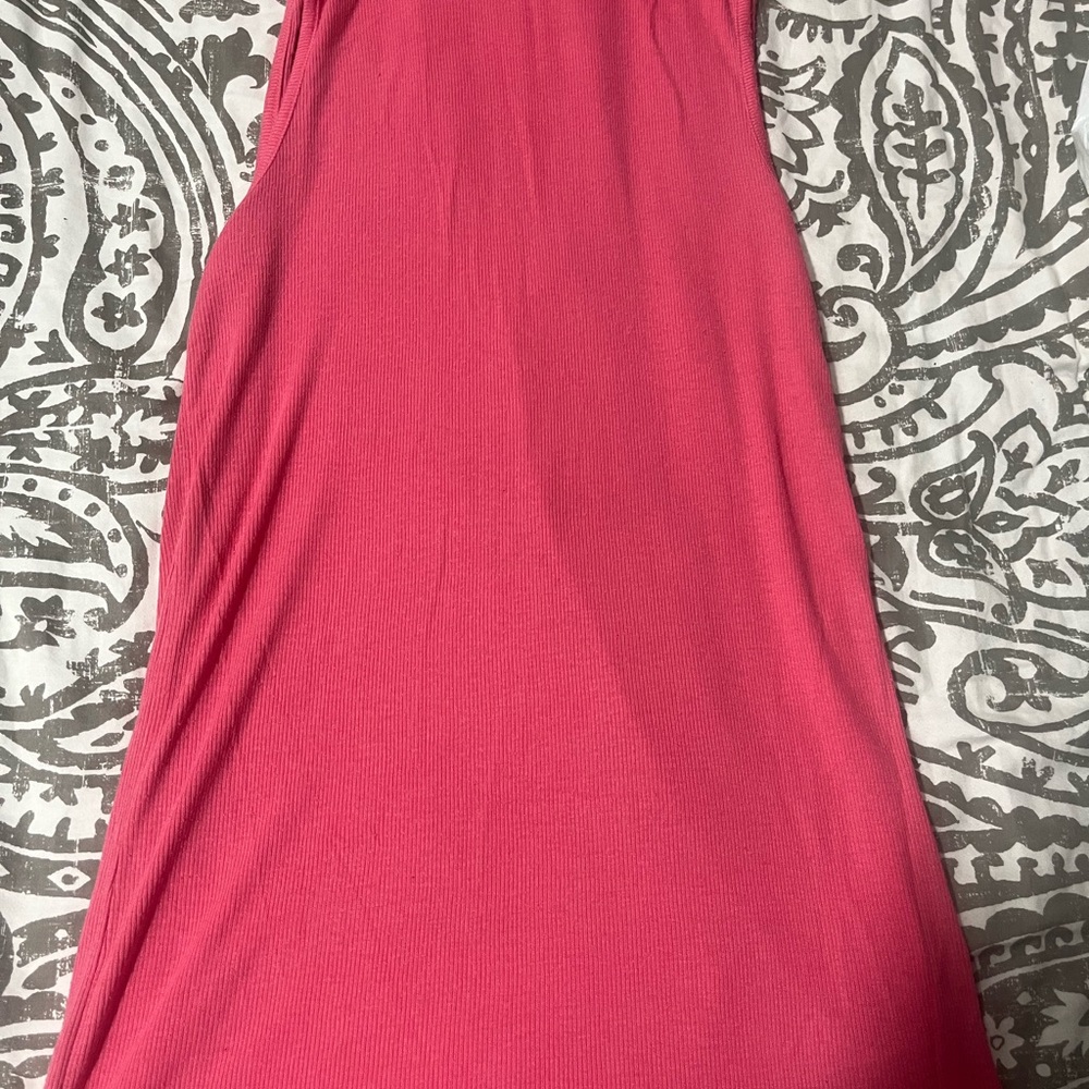 Sleeveless Pink Dress